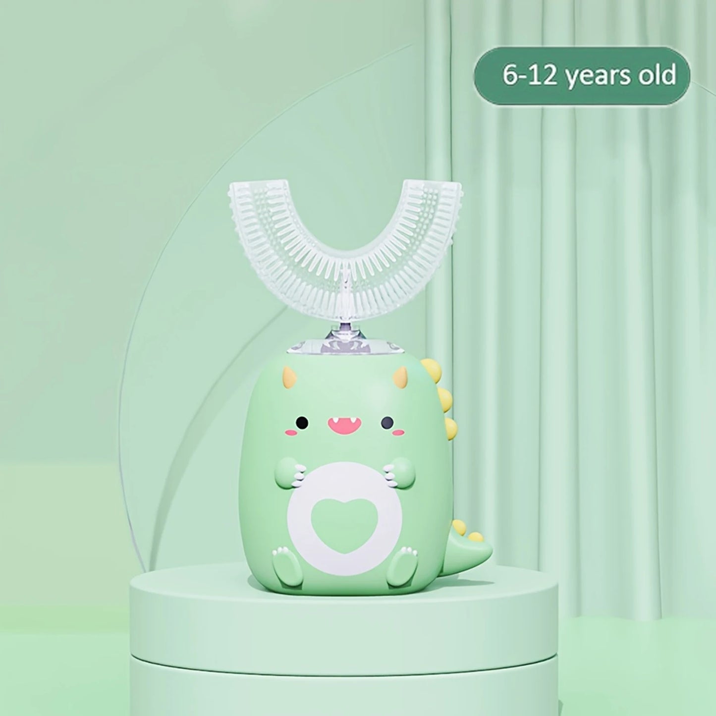 U-shaped children's rechargeable electric toothbrus