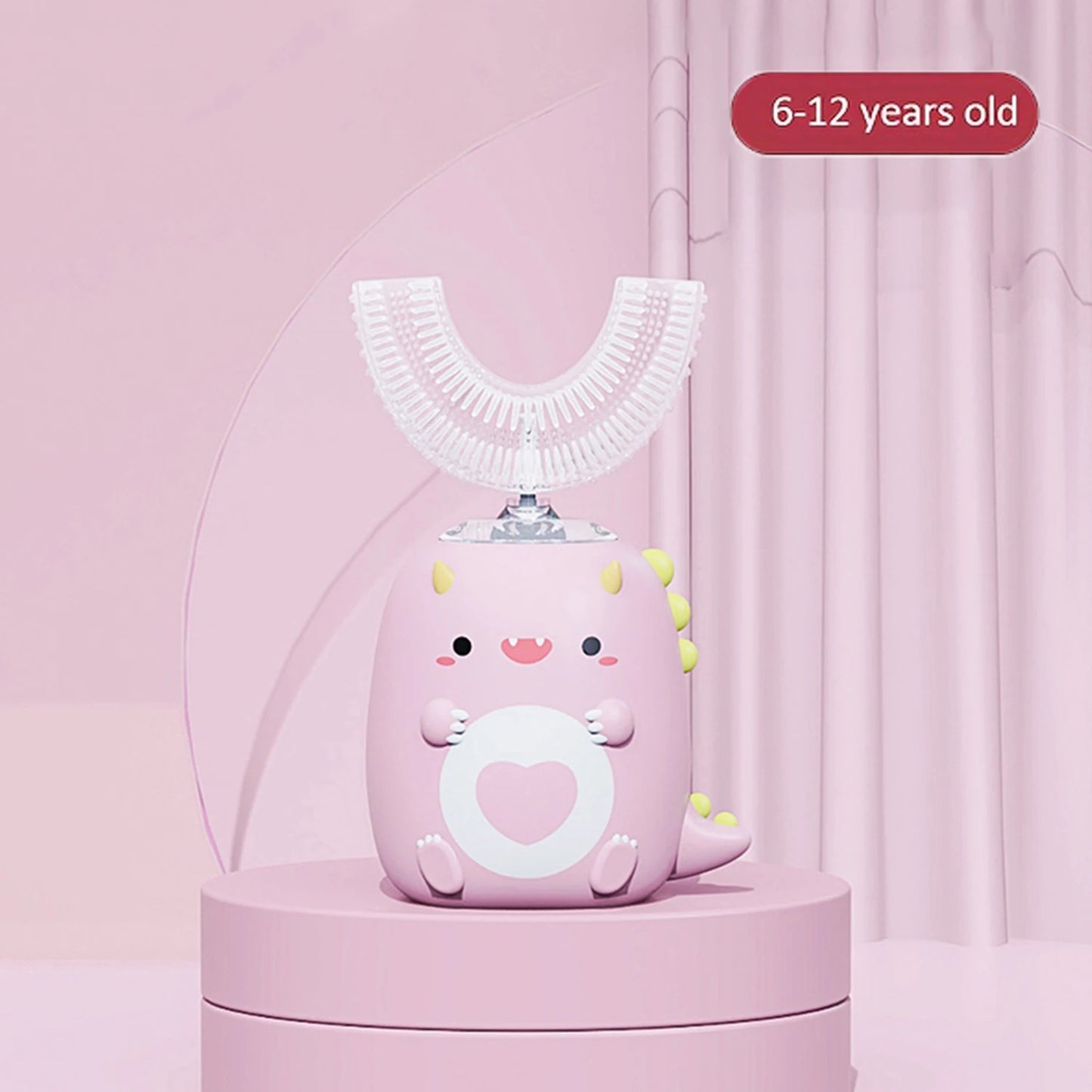 U-shaped children's rechargeable electric toothbrus