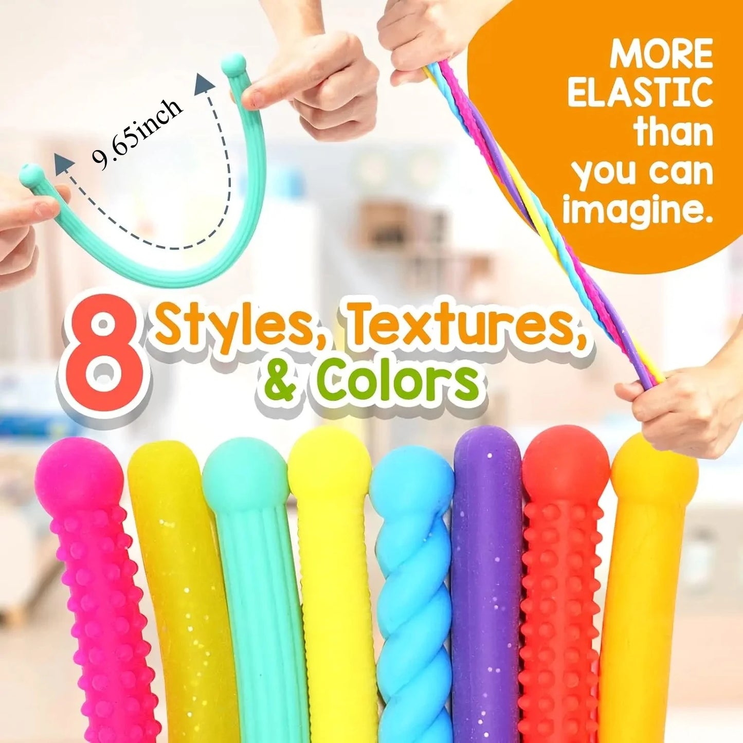 Textured Stretchy Fidget Toys
