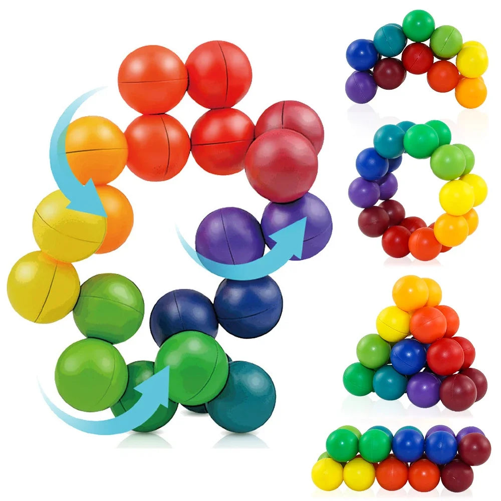 Bolas Sensoriales Giratorias Educativas